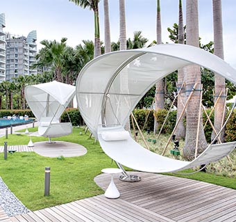 luxury outdoor low tables